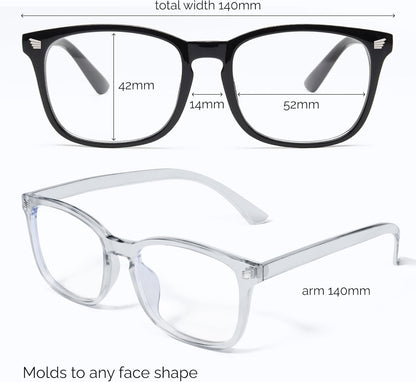 Livho High Tech Blue Light Glasses - Advanced 99% Blue Light Blocking Computer G